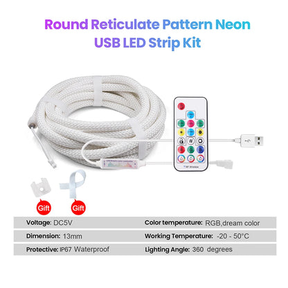 Dragoistore Rope neon lights